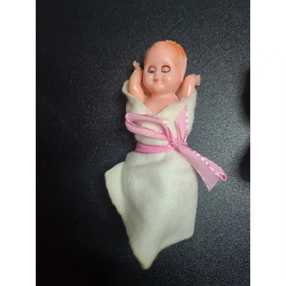 Lot of Vintage Cabbage Patch Kewpie‎ Matte Rugrat Miniature Dolls
